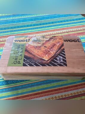 Woot! Cedar Grilling Planks - Set of 6